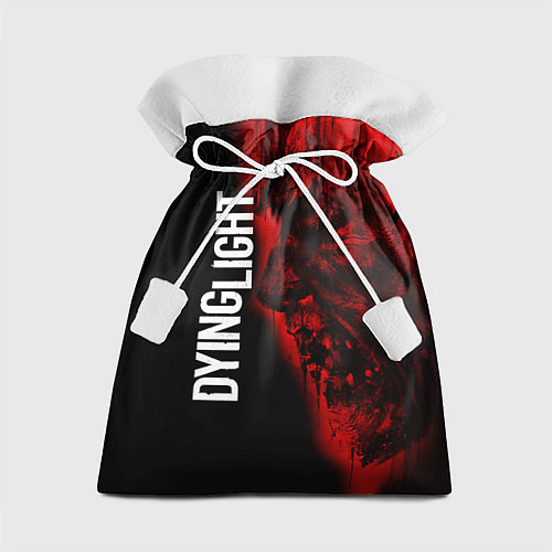 Подарочный мешок DYING LIGHT RED ZOMBIE FACE / 3D-принт – фото 1