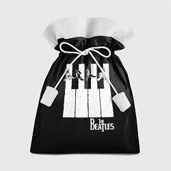 Мешок для подарков THE BEATLES ЗНАМЕНИТАЯ КАРТИНКА, цвет: 3D-принт