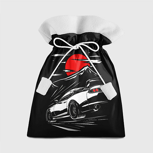 Подарочный мешок Toyota Supra: Red Moon / 3D-принт – фото 1