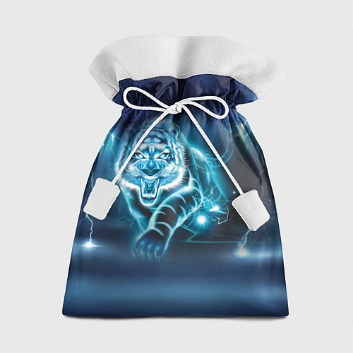 Подарочный мешок Молниеносный тигр / 3D-принт – фото 1