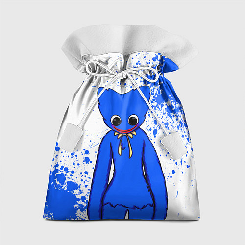 Подарочный мешок POPPY PLAYTIME BLUE ИГРА ПОППИ ПЛЕЙТАЙМ ХАГГИ ВАГГ / 3D-принт – фото 1