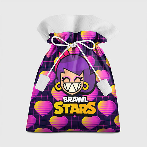 Подарочный мешок Brawl Stars Лола и сердечки / 3D-принт – фото 1