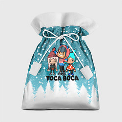 Мешок для подарков Новогодний Toca Boca, цвет: 3D-принт