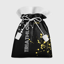 Мешок для подарков Triathlon Триатлон, цвет: 3D-принт