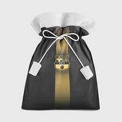 Мешок для подарков Barcelona Gold-Graphite Theme, цвет: 3D-принт