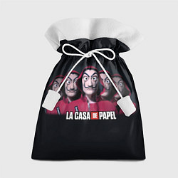 Подарочный мешок LA CASA DE PAPEL BELLA CIAO БУМАЖНЫЙ ДОМ