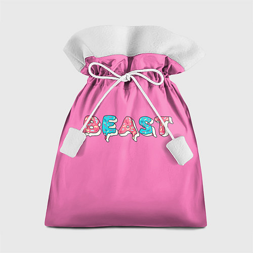 Подарочный мешок Mr Beast Donut Pink edition / 3D-принт – фото 1