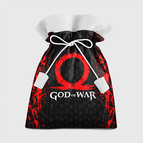 Подарочный мешок GOD OF WAR КРАТОС ЛОГО / 3D-принт – фото 1