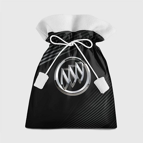 Подарочный мешок Buick Black wave background / 3D-принт – фото 1
