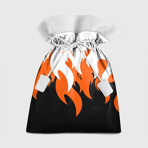 Подарочный мешок Оранжевый Огонь / 3D-принт – фото 1