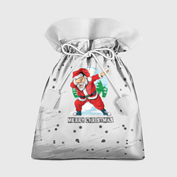 Мешок для подарков Merry Christmas Santa Dabbing, цвет: 3D-принт