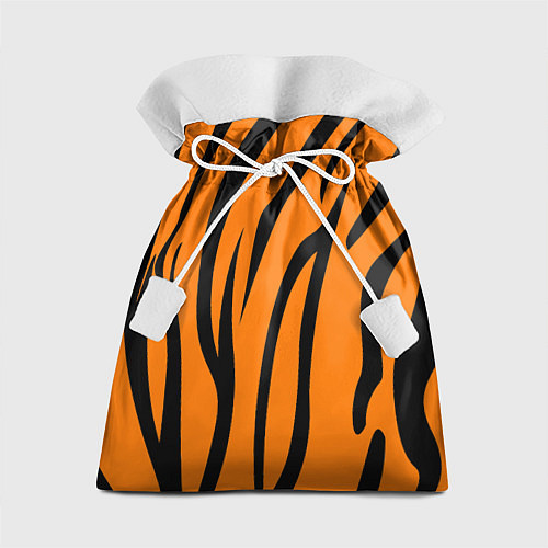 Подарочный мешок Текстура тиграtiger / 3D-принт – фото 1