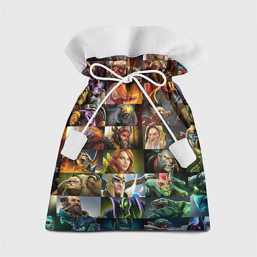 Подарочный мешок HEROES DOTA 2 ПЕРСОНАЖИ ДОТА 2 / 3D-принт – фото 1