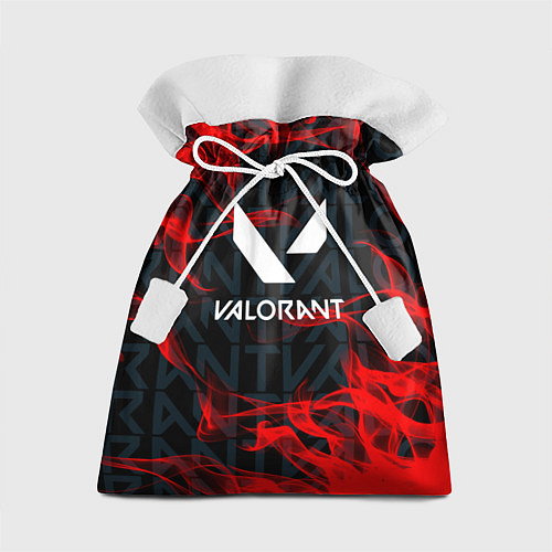 Подарочный мешок Valorant Fire / 3D-принт – фото 1