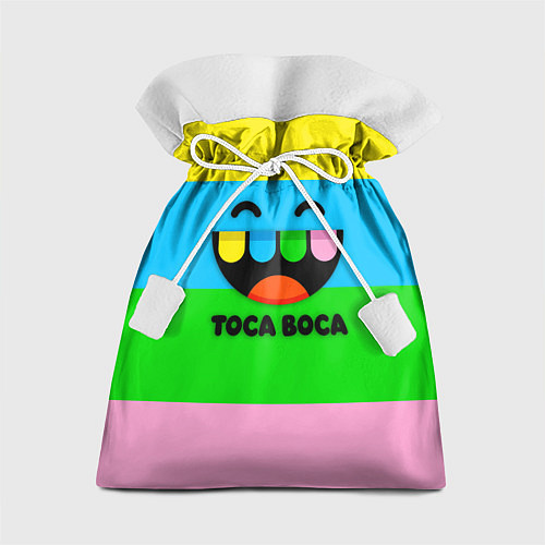 Подарочный мешок Toca Boca Logo Тока Бока / 3D-принт – фото 1