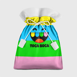 Мешок для подарков Toca Boca Logo Тока Бока, цвет: 3D-принт