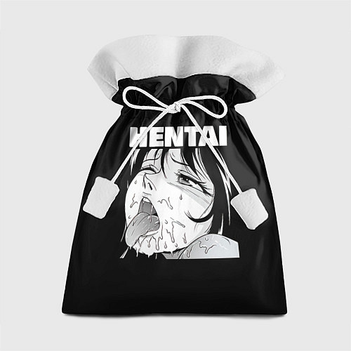 Подарочный мешок HENTAI девочка ahegao / 3D-принт – фото 1