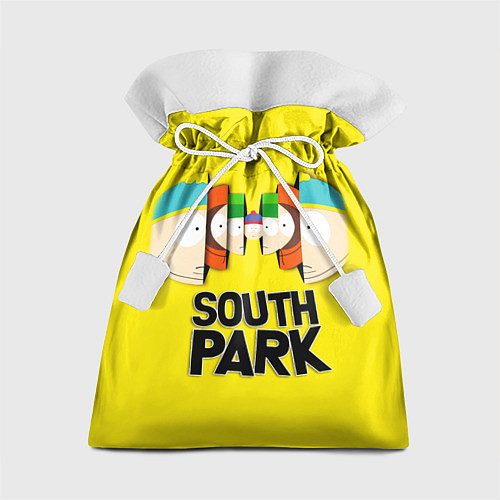 Подарочный мешок South Park - Южный парк персонажи / 3D-принт – фото 1