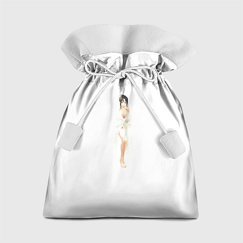 Подарочный мешок Девушка за зановесккой / 3D-принт – фото 1