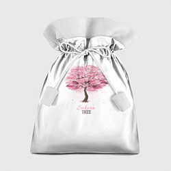 Мешок для подарков Sakura Tree, цвет: 3D-принт