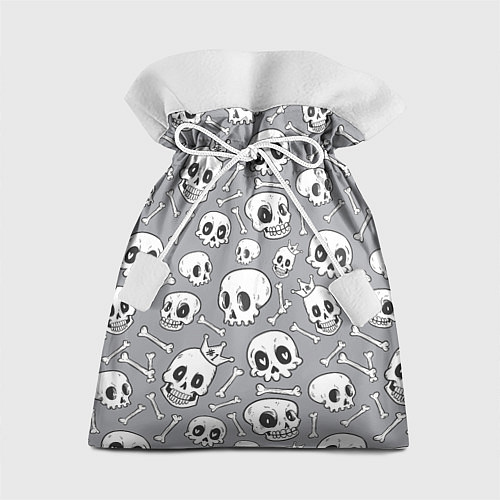 Подарочный мешок Skulls & bones / 3D-принт – фото 1