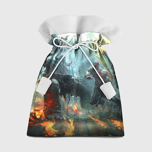 Подарочный мешок God of War Fighting / 3D-принт – фото 1