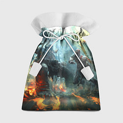 Мешок для подарков God of War Fighting, цвет: 3D-принт