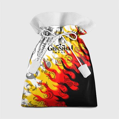 Подарочный мешок Genshin Impact - Fire / 3D-принт – фото 1
