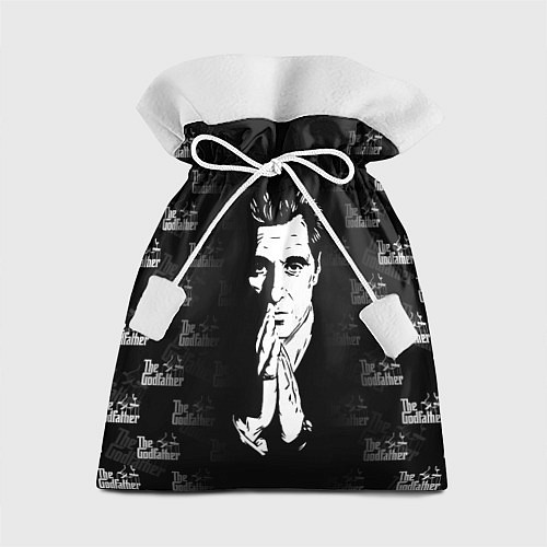 Подарочный мешок Крёстный отец Лого паттерн / 3D-принт – фото 1