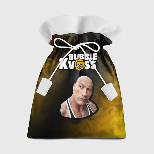 Подарочный мешок BUBBLE KVASS - СКАЛА Пламя / 3D-принт – фото 1