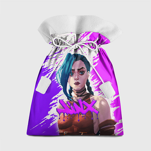 Подарочный мешок Arcane ДЖИНКС League Of Legends / 3D-принт – фото 1