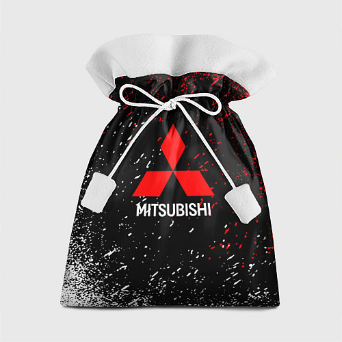 Подарочный мешок Mitsubishi Logo auto / 3D-принт – фото 1