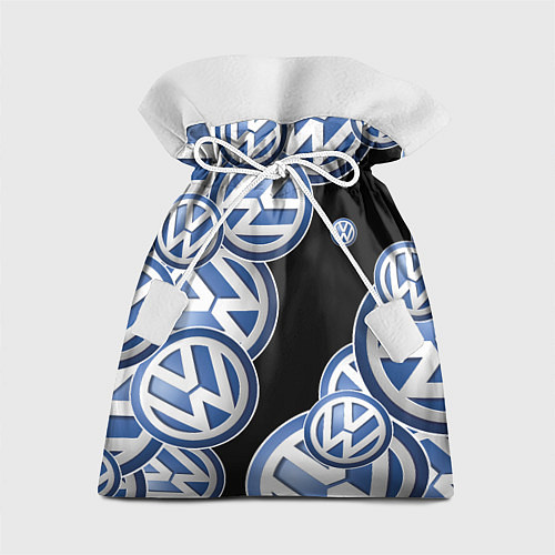 Подарочный мешок Volkswagen logo Pattern / 3D-принт – фото 1