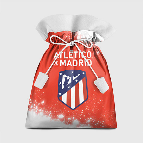 Подарочный мешок ATLETICO MADRID Брызги / 3D-принт – фото 1