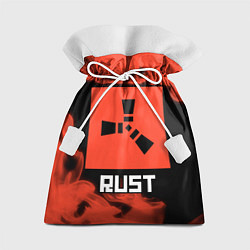 Мешок для подарков RUST - Красное Пламя, цвет: 3D-принт