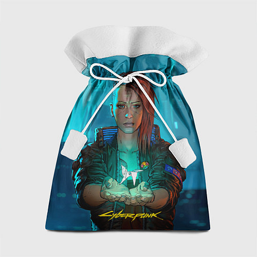 Подарочный мешок Vi girl cyberpunk 2077 / 3D-принт – фото 1