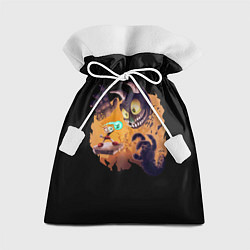 Мешок для подарков Борьба Чашки с Дьяволом Cuphead, цвет: 3D-принт