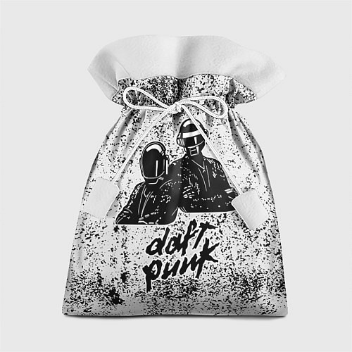 Подарочный мешок Daft Punk B&W / 3D-принт – фото 1