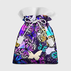 Мешок для подарков Бабочки Butterflies, цвет: 3D-принт
