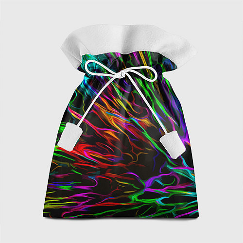 Подарочный мешок Neon pattern Vanguard / 3D-принт – фото 1