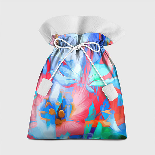 Подарочный мешок Fashion floral pattern / 3D-принт – фото 1