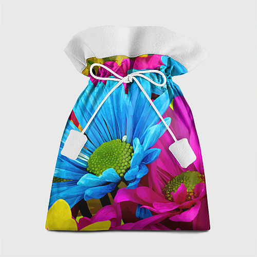Подарочный мешок Ромашки Pattern / 3D-принт – фото 1