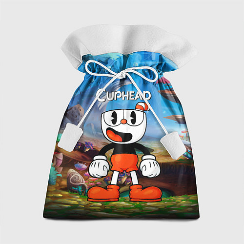 Подарочный мешок Cuphead Красная чашечка / 3D-принт – фото 1