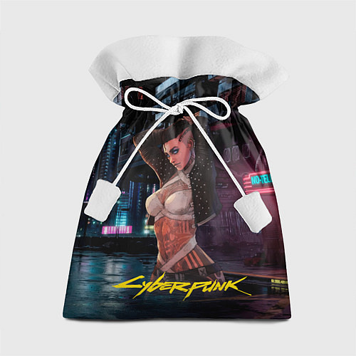Подарочный мешок Girl Vi cyberpunk2077 / 3D-принт – фото 1