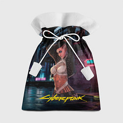 Мешок для подарков Girl Vi cyberpunk2077, цвет: 3D-принт