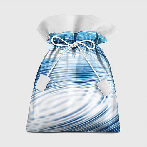 Подарочный мешок Круги на воде Океан Wave / 3D-принт – фото 1
