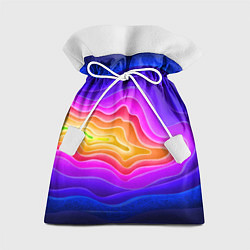 Мешок для подарков Растекание красок, цвет: 3D-принт