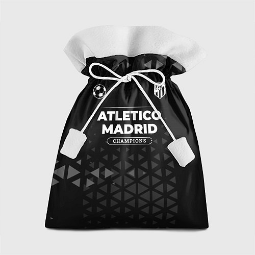 Подарочный мешок Atletico Madrid Форма Champions / 3D-принт – фото 1