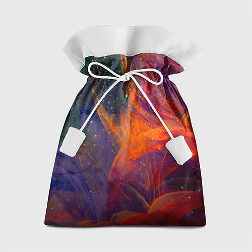 Подарочный мешок Разноцветный абстрактный дым / 3D-принт – фото 1