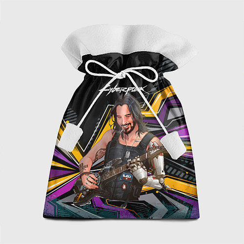 Подарочный мешок Johnny гитарист cyberpunk2077 / 3D-принт – фото 1